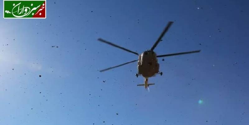 فرود بالگرد در کرمان مربوط به فیلمبرداری یک سریال بود