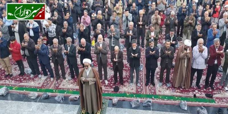 اقامه «نماز باران» در سیرجان