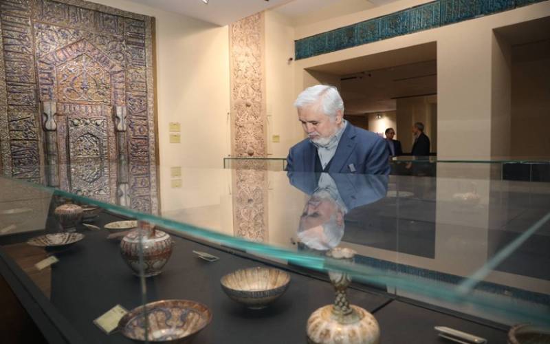 بازدید قائم‌مقام وزیر و معاون میراث‌فرهنگی از موزه‌های رضا عباسی و دوران اسلامی