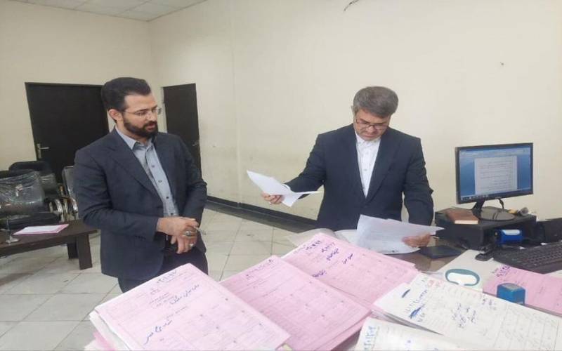 دادستان عمومی و انقلاب مرکز استان کرمان از شعب دادسرای شهرستان جیرفت بازدید کرد