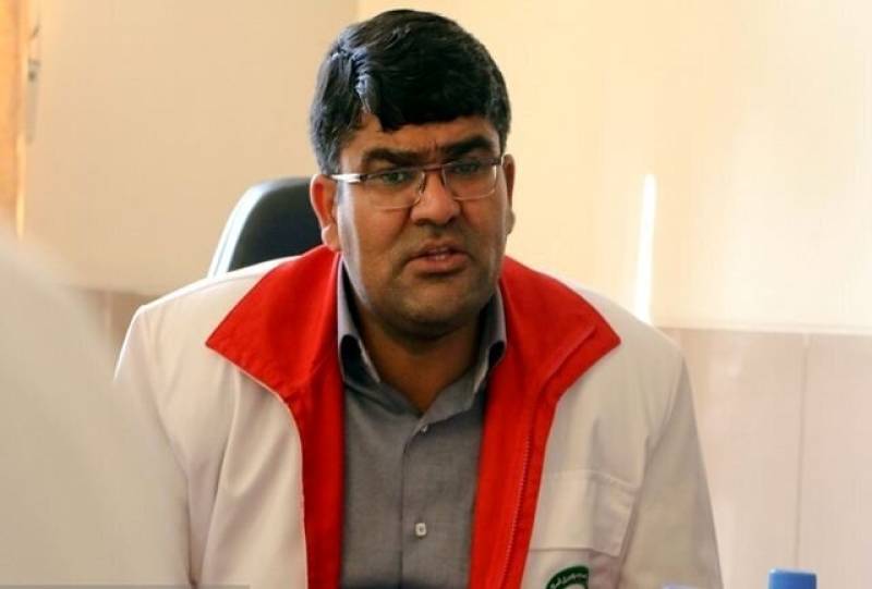 استقرار تیم‌های تخصصی هلال احمر در جنوب کرمان در پی هشدارهای هواشناسی