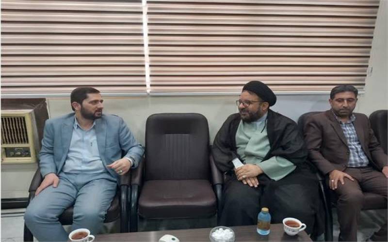 دیدار مدیر کل فرهنگ و ارشاد اسلامی جنوب کرمان با دادستان عنبرآباد