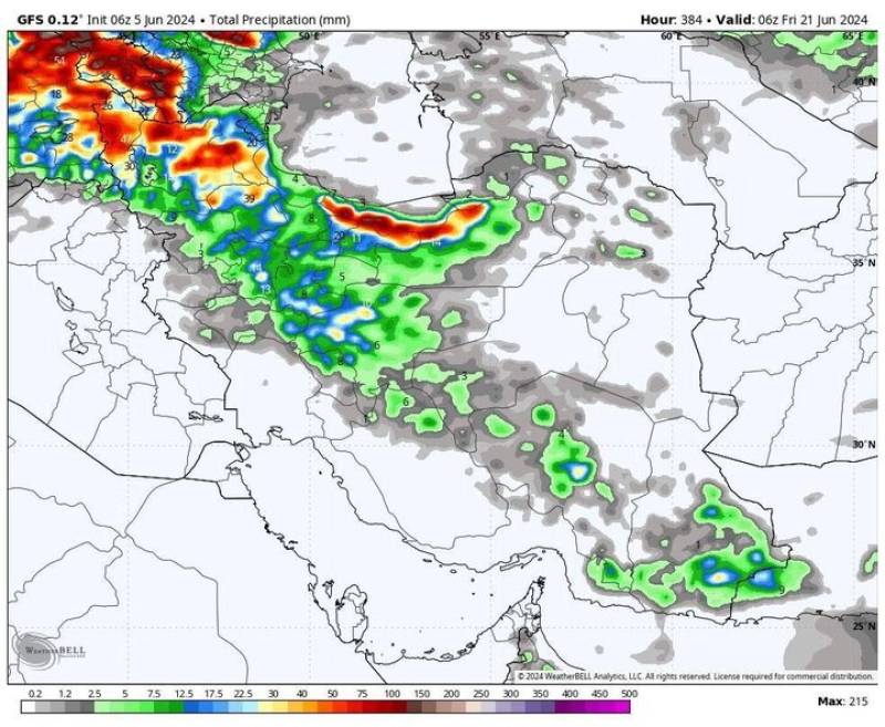 سردترین و گرمترین شهرهای کشور