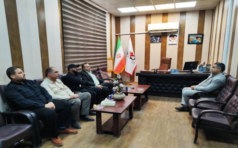 نشست شهردار جیرفت با رئیس بنیاد شهید و امور ایثارگران شهرستان جیرفت