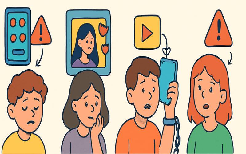 آسیب‌های شبکه‌های اجتماعی برای ذهن و احساسات