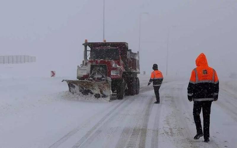 انسداد مسیر سربیژن به راین به دلیل بارش برف